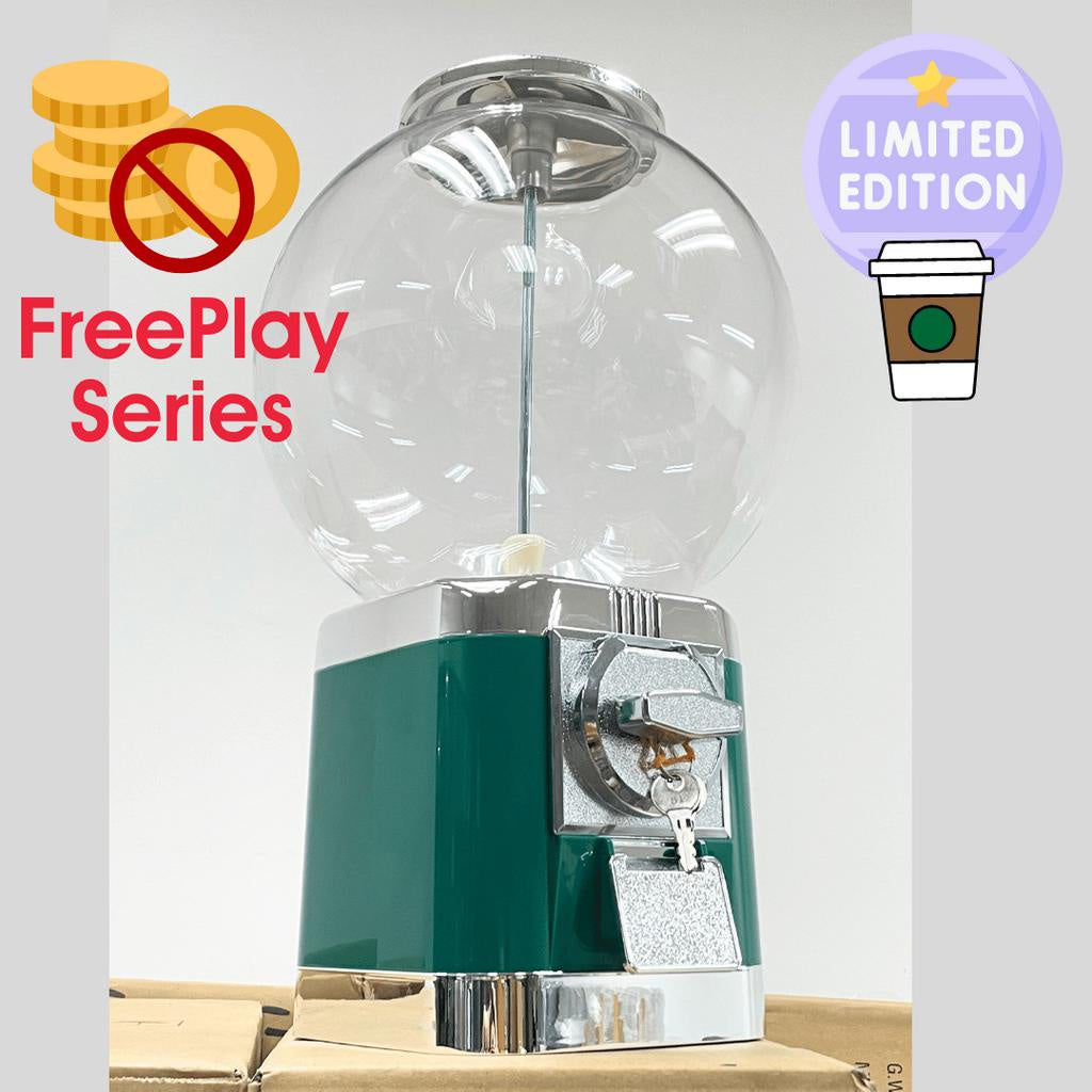 Multi-Purpose Gachapon Vending Machine Ball Coffee Tea Capsule Storage Dispenser Retro Gashapon GumBall Christmas Gift