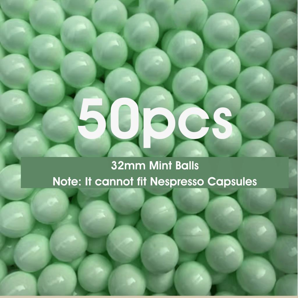 32MM SIZE Multi-Purpose Gachapon Vending Machine GumBall Capsule Balls (Various Colours)
