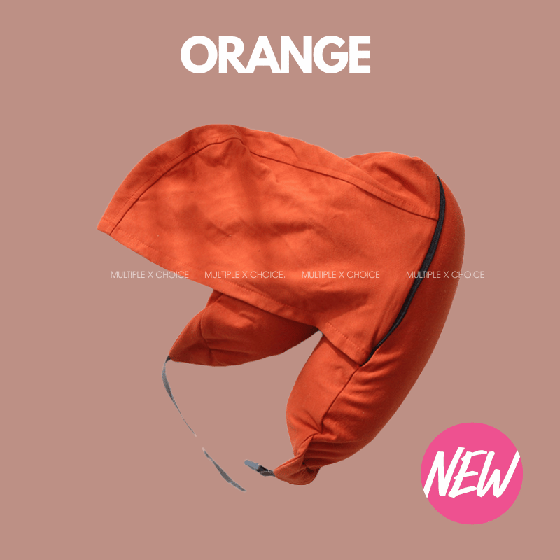Travel Pillow Neck Pillow Airplane Polystyrene Beads With Hood