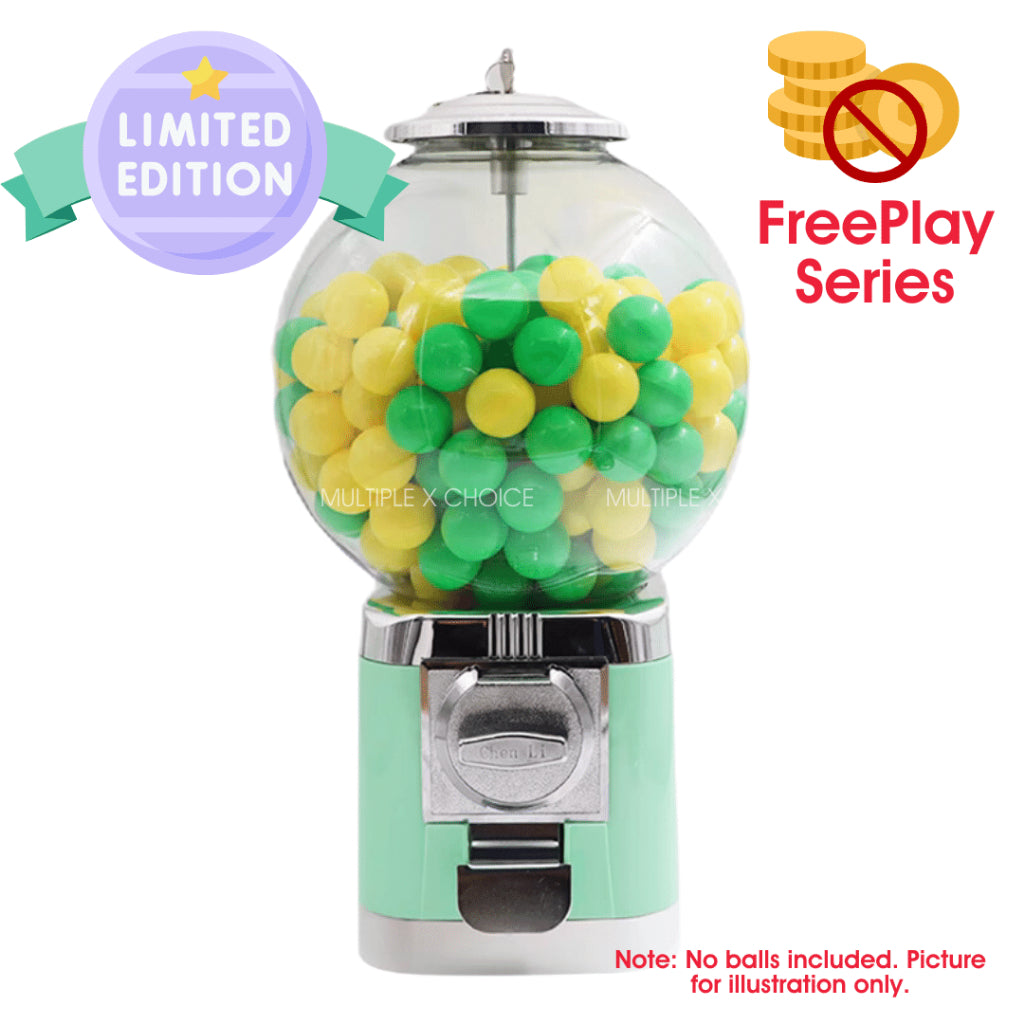 Multi-Purpose Gachapon Vending Machine Ball Coffee Tea Capsule Storage Dispenser Retro Gashapon GumBall Christmas Gift
