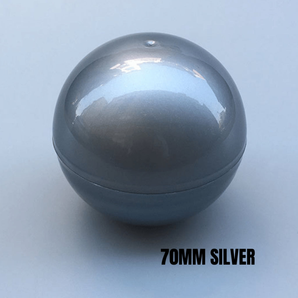 70MM Large Size Gachapon Machine Capsule Empty Ball Shell for Toys Surprise Gift Balls Multi-Purpose Party Lucky Draw