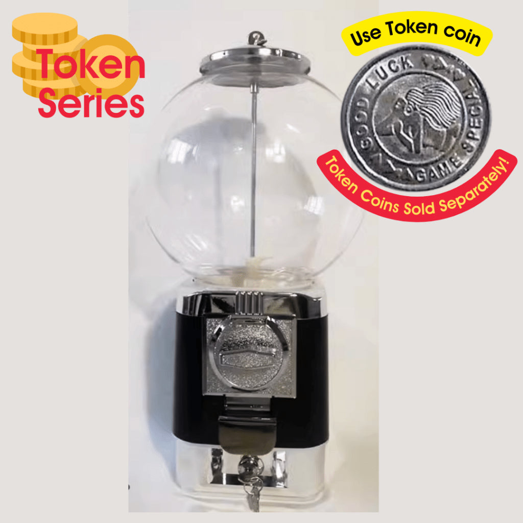Multi-Purpose Gachapon Vending Machine Ball Coffee Tea Capsule Storage Dispenser Retro Gashapon GumBall Christmas Gift