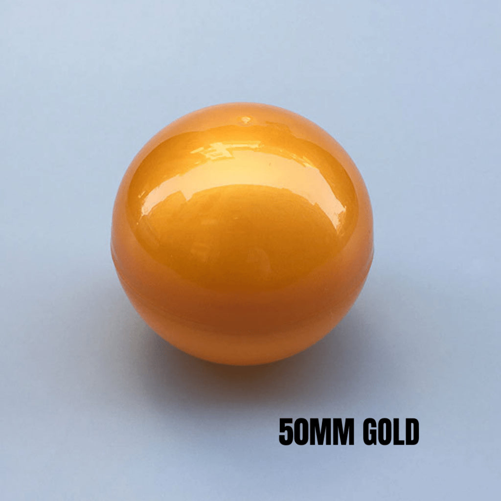 50MM SIZE Multi-Purpose Gachapon Vending Machine GumBall Capsule Balls (Various Colours)
