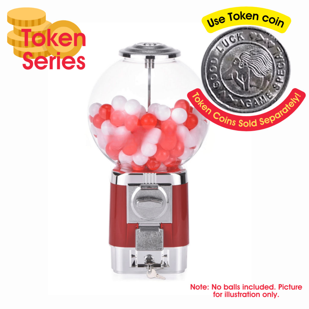 Multi-Purpose Gachapon Vending Machine Ball Coffee Tea Capsule Storage Dispenser Retro Gashapon GumBall Christmas Gift
