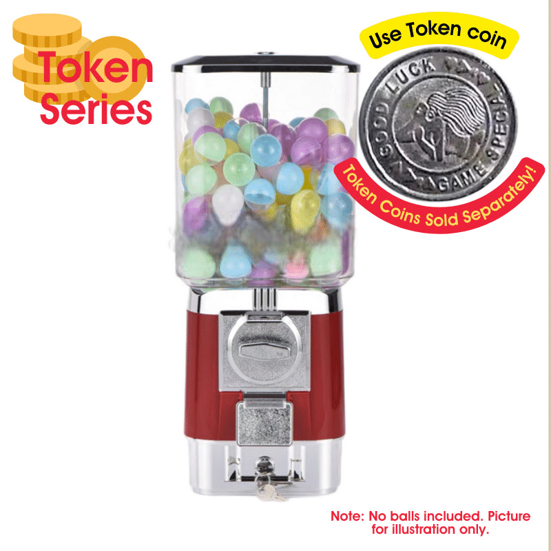 Multi-Purpose Gachapon Vending Machine Ball Coffee Tea Capsule Storage Dispenser Retro Gashapon GumBall Christmas Gift