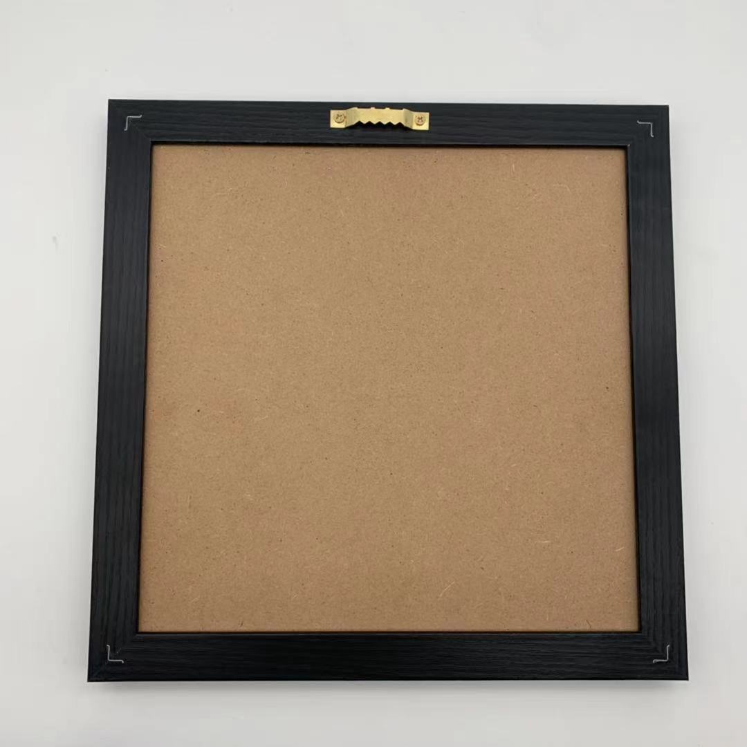 Double Full Black Frame Felt Message Board