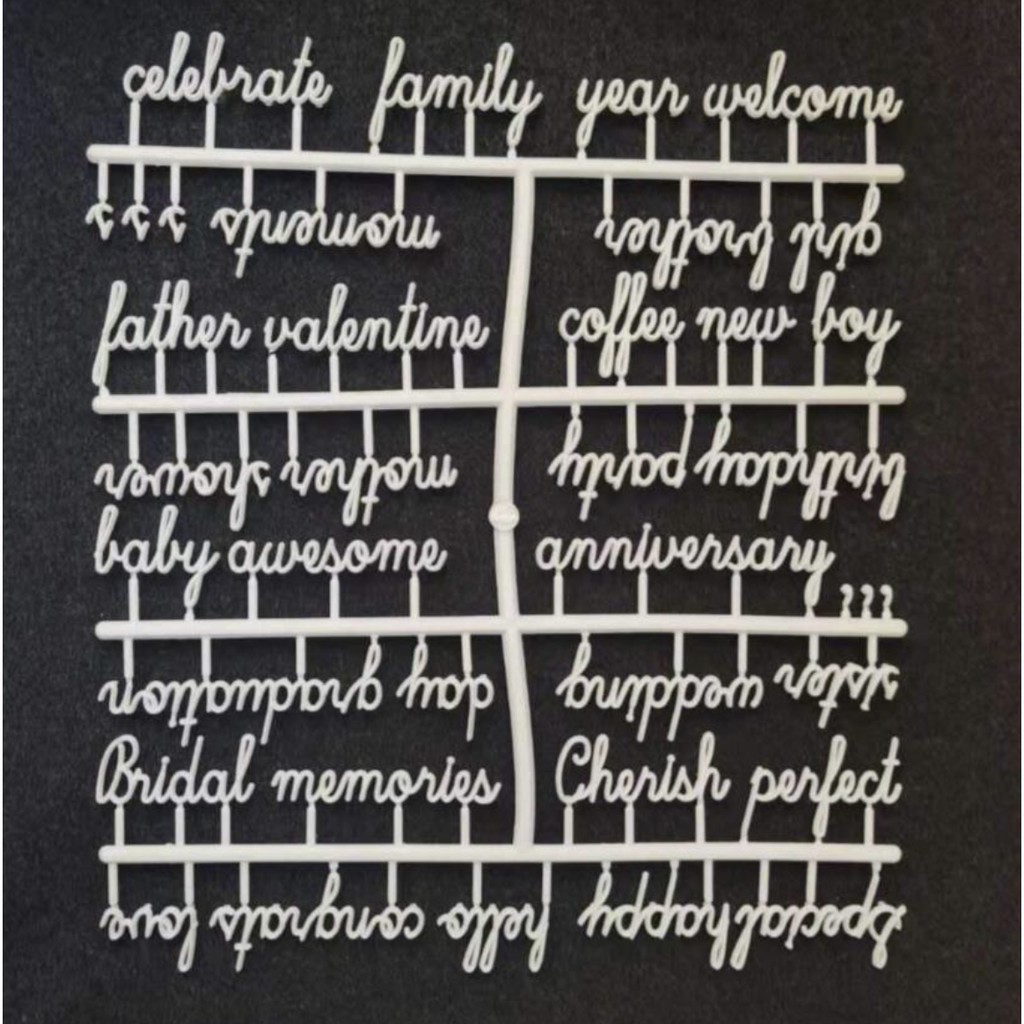 Full Oak Wood Letter Message Board