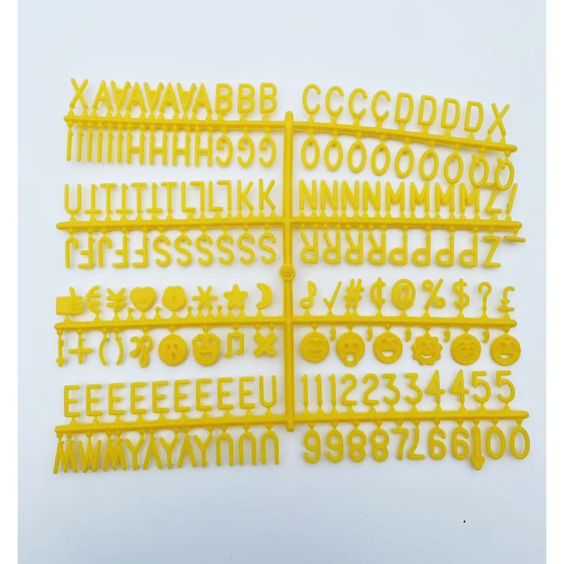 LED Lights Felt Message Board