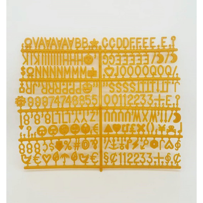 LED Lights Felt Message Board
