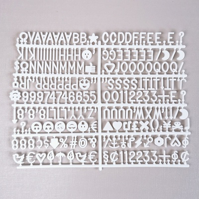 LED Lights Felt Message Board