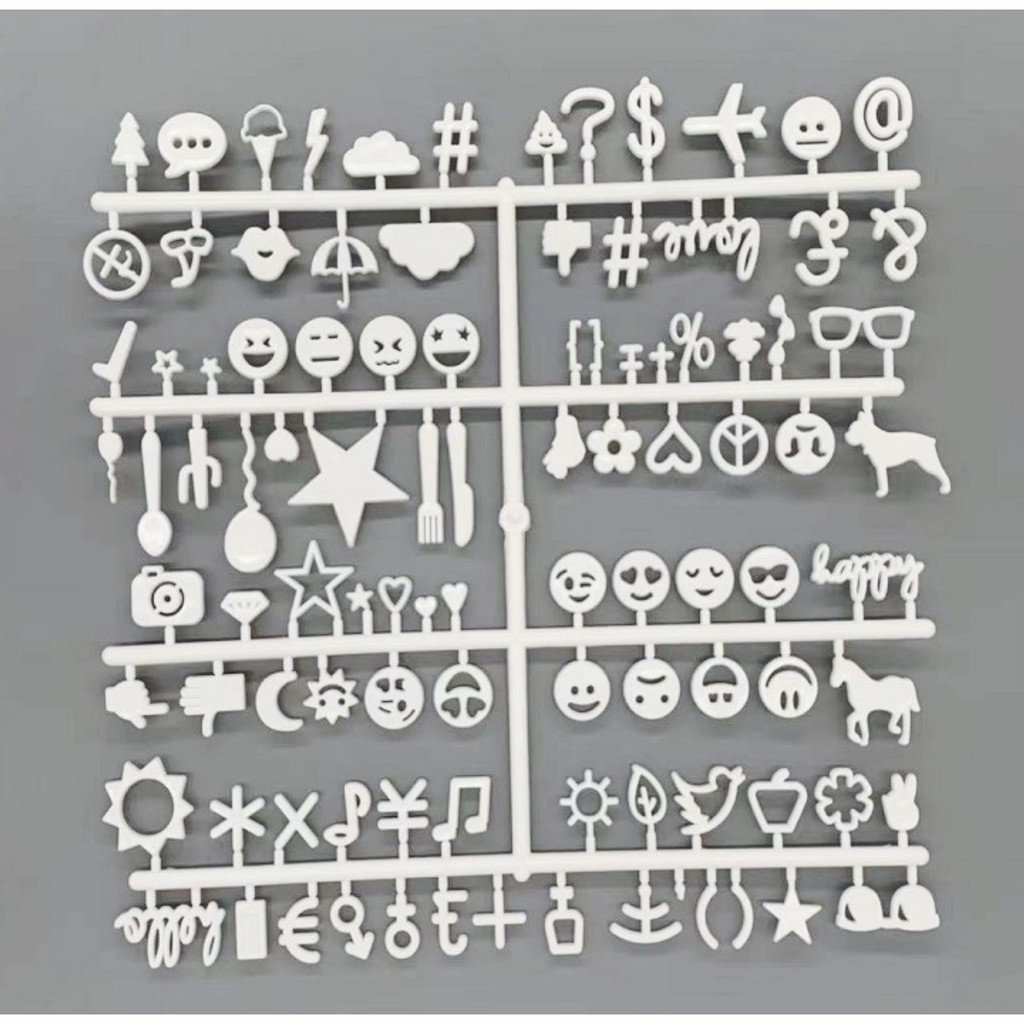 LED Lights Felt Message Board
