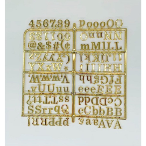 LED Lights Felt Message Board