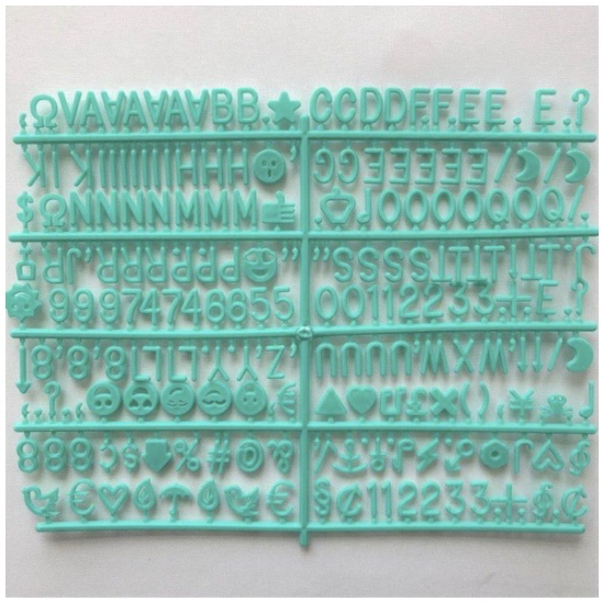 LED Lights Felt Message Board