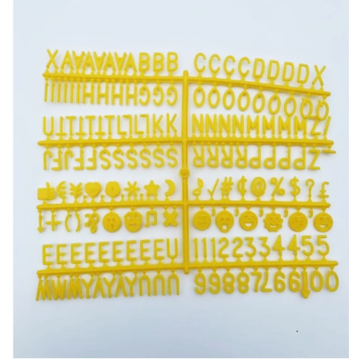 LED Lights Felt Message Board