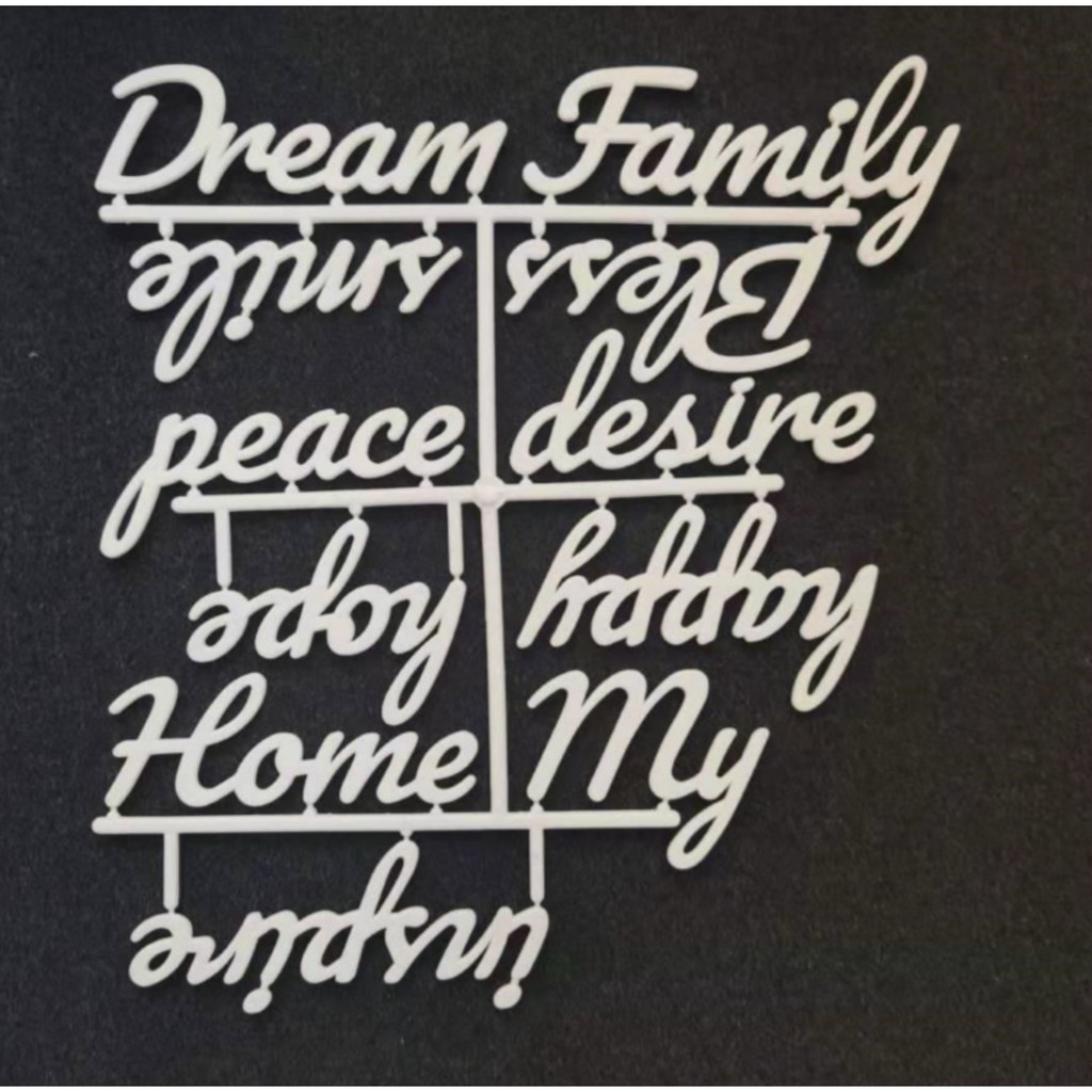 Full Oak Wood Letter Message Board