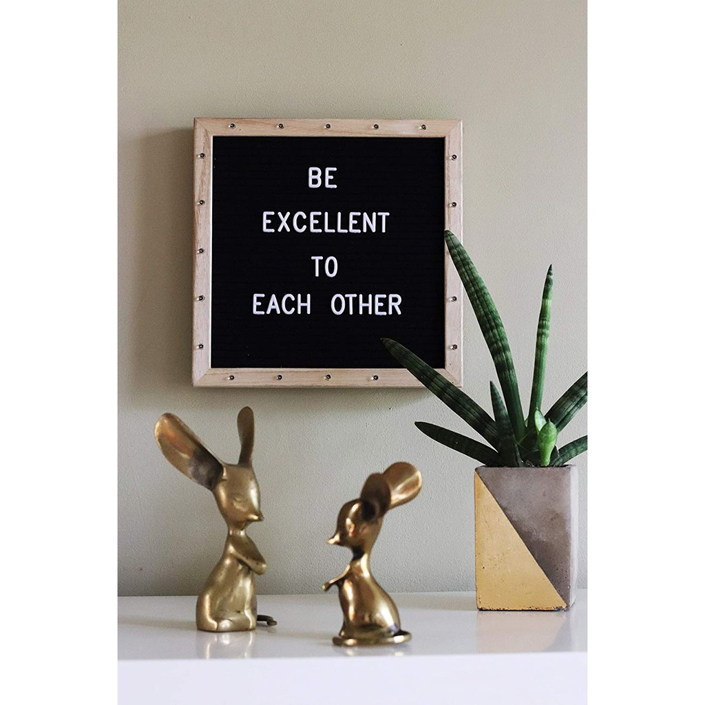 LED Lights Felt Message Board