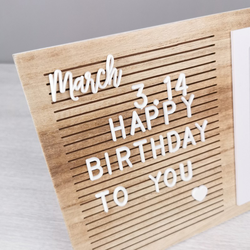 Photo Frame Letter Board