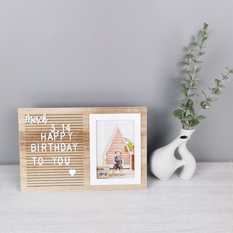 Photo Frame Letter Board