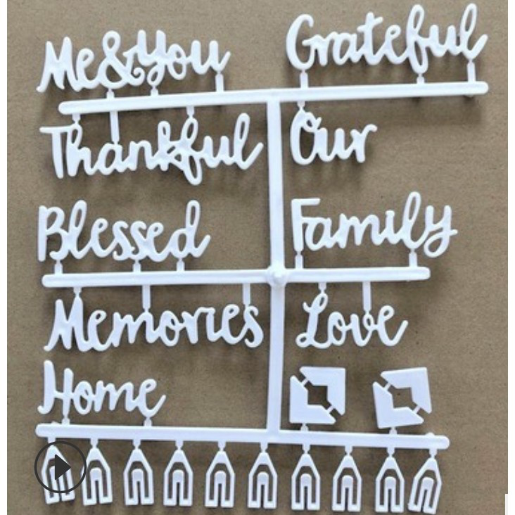 Photo Frame Letter Board