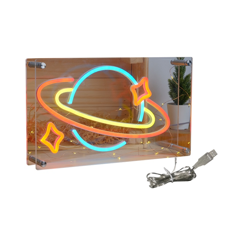 AMOUR Love French Word Neon Lightbox