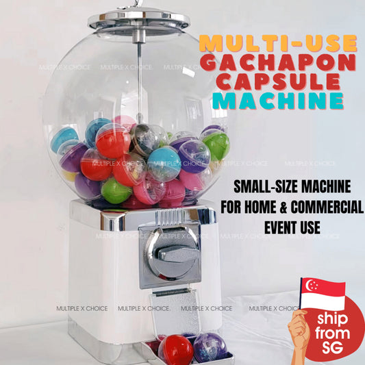 Multi-Purpose Gachapon Vending Machine Large Ball Coffee Tea Capsule Dispenser Retro Gashapon GumBall 50MM Balls