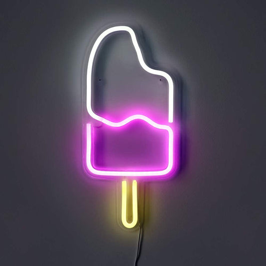 Pink Popsicle LED Neon Wall Light