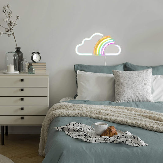 Cloudy Rainbow LED Neon Light