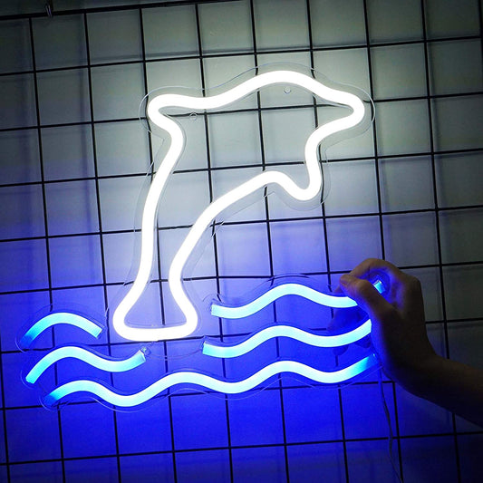 Dolphin Signage LED Neon Light