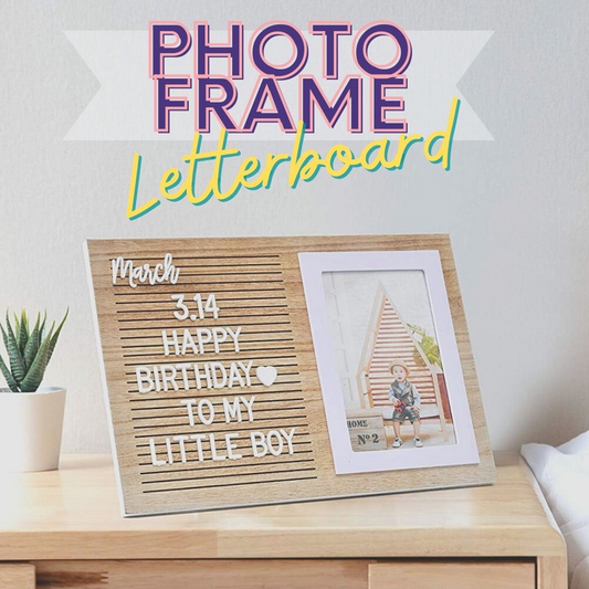 Photo Frame Letter Board