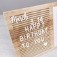 Photo Frame Letter Board