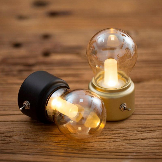 Vintage Retro LED Night Light Bulb Rechargeable USB Powered Table Lightbulb Lamp Decor 4.7 67 Ratings 273