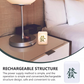 Mini Mahjong Fortune Light Lamp Rechargeable Table Portable Novelty Gift Decoration CNY Chinese New Year