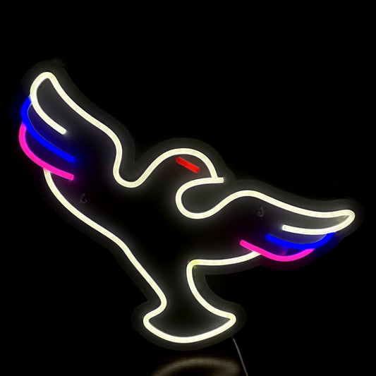 Peace Bird Neon LED Wall Light